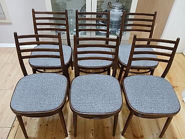 drel satisi: 6 ədəd çox yaxşı vəziyyətdə Çexoslavakiya stulları satılır. İstər ev — 1