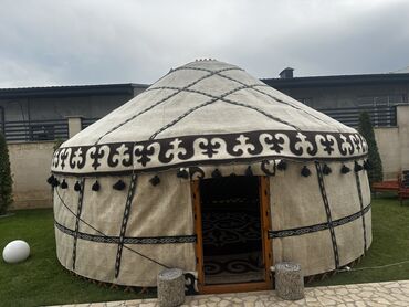 Аренда юрт: Аренда юрты, Каркас Деревянный, 85 баш, Казан, Посуда, С полом — 5