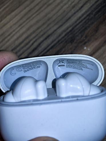 Qulaqcıqlar: İşlənmiş Simsiz (Bluetooth) Qulaqcıqlar, Huawei, rəng - Ağ — 5