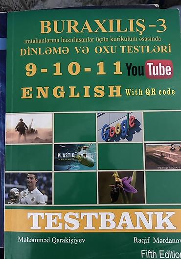 Testlər: Dərslik və test topluları dəsti.BUTUN KITABLARIN QIYMETI 3MANAT — 8