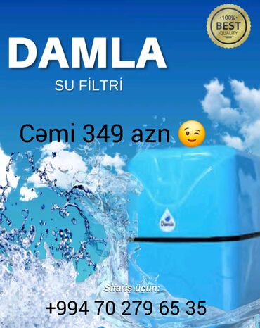su aparati satilir: Bu fürsəti qaçirma! 😉 
Cəmi 349 azn