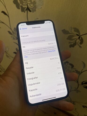 Apple iPhone: IPhone X, 256 GB, Space Gray, Face ID — 5