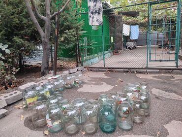 стеклянный банки: Стеклянные банки: 1,2,3-литровые. Идеально подходят для