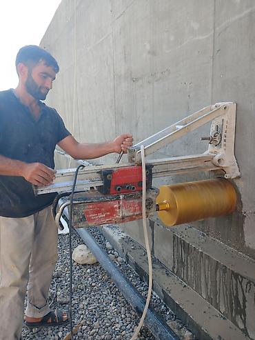 çekiç: Beton kəsən beton deşən dəlik açma beton kəsimi karot deşim betonların — 6