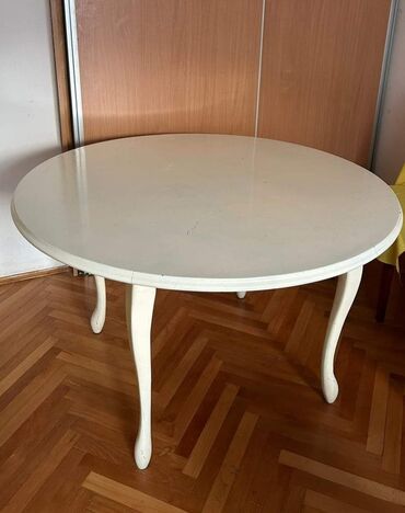 okrugli drveni stolovi: Dining tables, Round, Wood, Used