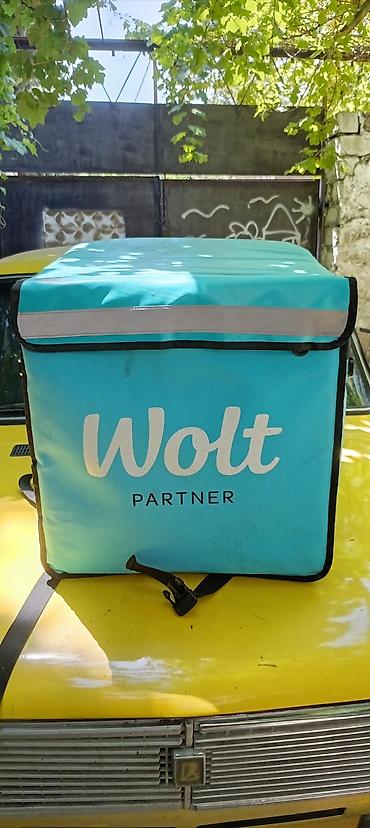 usta cantasi: Wolt Partner termo çatdırılma çantası təzə kimidi cox az istifadə — 1
