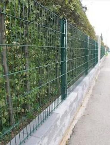 Proizvodi od rolovanog metala, metalni kanali: Panelne ograde 2d 868 mm cink + pvc. Panelne ograde Fence system doo — 14