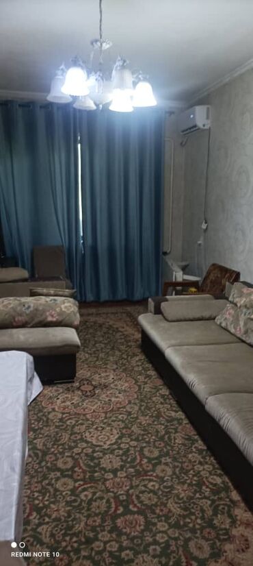 квартира дом бишкек: 3 комнаты, 64 м², 105 серия, 2 этаж, Старый ремонт