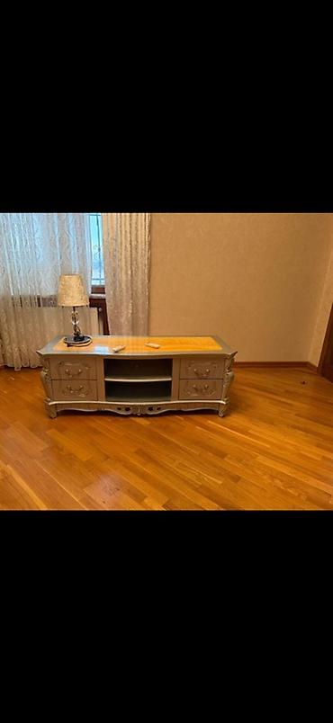 tvstend: Klassik üslubda TV/stend komodu - Material: ağac əsaslı korpus, üst — 1