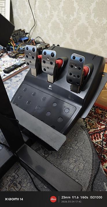 Рули: Готовый симрейсинг на базе - Logitech G25 КПП Logitech G25 — 5
