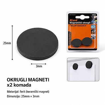 KMT Jaki magnet 9368753 Opis: Jaki okrugli magneti idealni za kućne