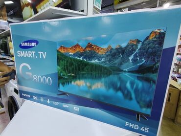 тв бишкек: Срочная акция Телевизоры Samsung 45g8000 android 13 с голосовым
