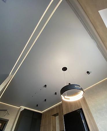 Натяжной потолок: Натяжной потолок Глянцевое, Матовое, 3D потолки Монтаж, Гарантия, Бесплатная консультация — 4