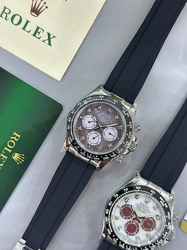 takı: Yeni, Qol saatı, Rolex, rəng - Qara — 1