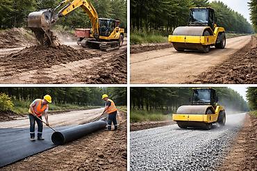 construction: Асфальтные работы под ключ. Горячий асфальт. Ямочный ремонт — 6