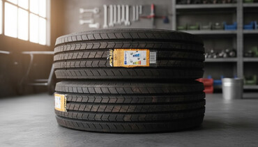 Təkərlər: Yeni Şin 385 / 65 / R 22,5 — 2