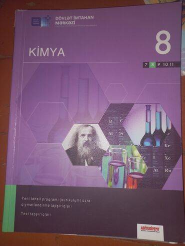 7 sinif kimya metodik vesait: Kimya 8 sinif Kitablar Ingilis dili Riyaziyyat Azerbaycan dili.Miq
