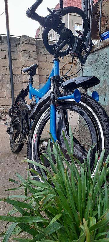 Uşaq velosipedləri: Uşaqlar üçün xüsusi yığılmış velosiped - Rəng: mavi - Gücləndirilmiş — 5