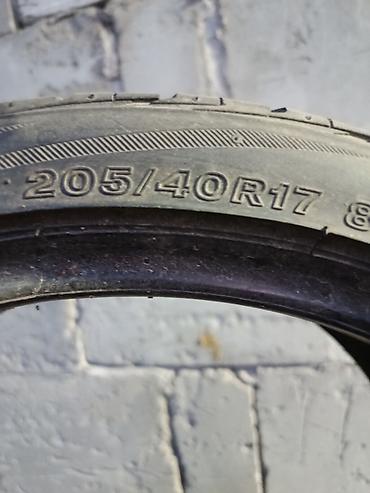 44 2: Шины 205 / 40 / R 17, Лето, Б/у, Пара, Легковые, Япония, Bridgestone — 2