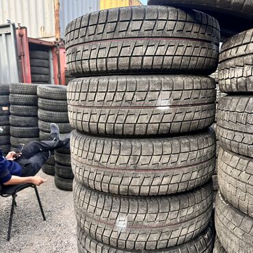 Шины: Шины 215 / 65 / R 16, Зима, Б/у, Комплект, Легковые, Япония, Bridgestone