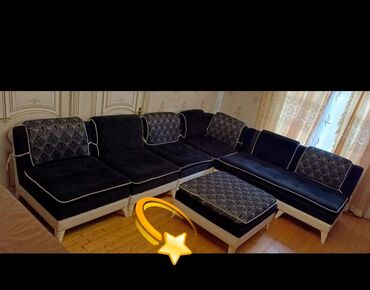 tek divanlarin qiymeti: Künc divan, İşlənmiş, Parça, Çatdırılma yoxdur