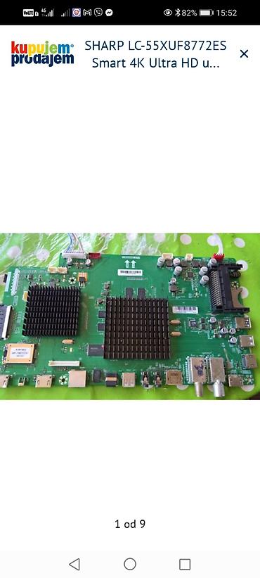 Aksesoari za TV i video: SHARP LC-55XUF8772ES Smart 4K Ultra HD – delovi Dostupne originalne — 2