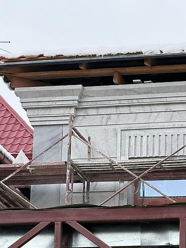 Фасадные гранитные плитки: Новый, Размер: 600 × 1200 мм, Серый, Установка, Гарантия, Бесплатный выезд — 8