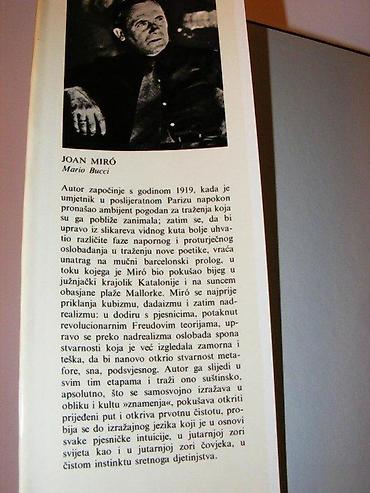 moderni satovi: Mario BucciJOAN MIRO Majstori dvadesetog stoljeća Naprijed, Zagreb i — 3