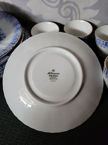 Kompleti posuđa: Sevis za kafu,caj,zestinu 1949 do 1954 godina China Blau Setmann — 17