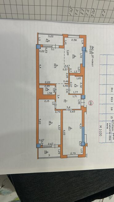 колмодон квартира: 3 комнаты, 85 м², Элитка, 12 этаж