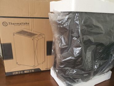 Корпусы ПК: Корпус ПК, Новый, Thermaltake, ATX, цвет - Черный at lalafo.kg — 2 Корпусы ПК: Корпус ПК, Новый, Thermaltake, ATX, цвет - Черный — 2