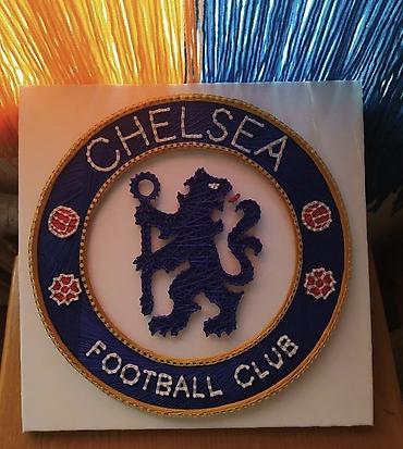 chelsea: CHELSEA club təbii ipək sapından hazırlanan tablo SATILIR! - Mövzu — 1