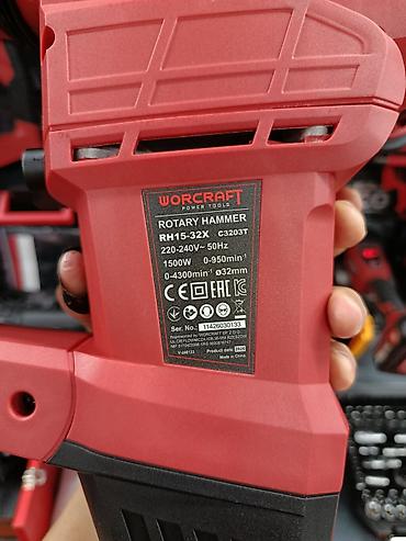 hamm: Перфоратор Worcraft RH15-32X (сетевой) Мощный перфоратор для — 3
