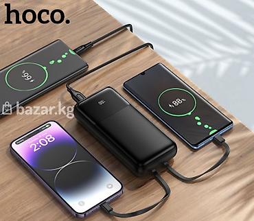 power benk: Внешний аккумулятор Hoco DB99A Way, 20000 мА·ч, черный. Ключевые — 4