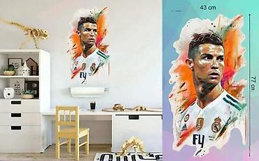 samolepljiva alcantara: Zidne Nalepnice -Cristiano Ronaldo Nalepnice za zid- 2389 📌 Opis — 1