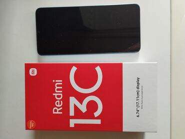 Xiaomi: Xiaomi Redmi 13C, 128 GB, rəng - Göy, 
 Sensor, Barmaq izi, İki sim kartlı