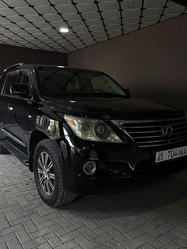 кожаная: Lexus LX: 2008 г., 5.7 л, Автомат, Бензин, Внедорожник — 2