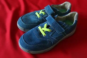 Patike: MUŠKE PLAVE DEČIJE PATIKE, KOŽA, BROJ 32 EU | Kvalitetne nove muške — 1