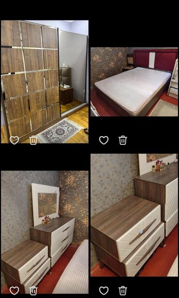 Dolablar: Endirim edildi❌ Yataq desti 600 azn.🏡 Mehdiabad 🚚 Əlavə ödənişlə