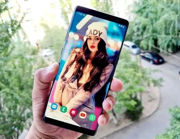 блекберри телефон цена: Samsung Galaxy Note 8, Колдонулган, 256 ГБ, түсү - Кара, 2 SIM, eSIM