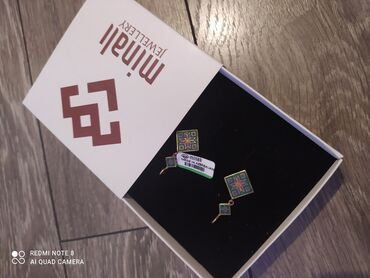 18 karat qizil qiymeti: Minalı jewellery 24 karat qızıl örtüklü, 925 əyar gümüş