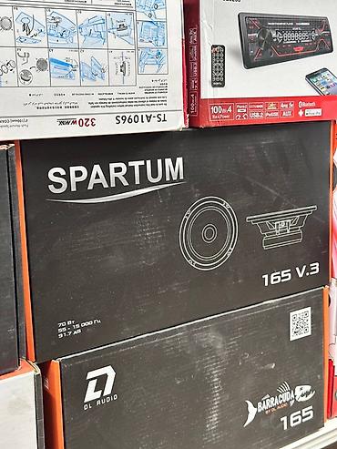 Автомобильная акустика SPARTUM 165 V.3. На коробке указаны основные