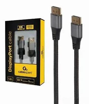 Druga oprema za računare i laptopove: DisplayPort kabl Cablexpert 8K Premium Series – 1,8 m - Tip — 15