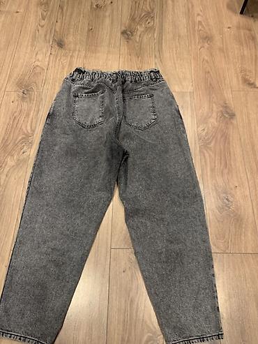 jea: Серые джинсы DeFacto JEANS - Модель: свободный крой карго/бананы с — 5