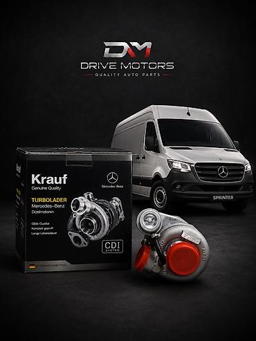 спиринтер турбина: Турбокомпрессор Krauf для дизельных двигателей Mercedes‑Benz (CDI — 1