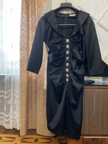 uzun paltar: Коктейльное платье, Миди, XL (EU 42)
