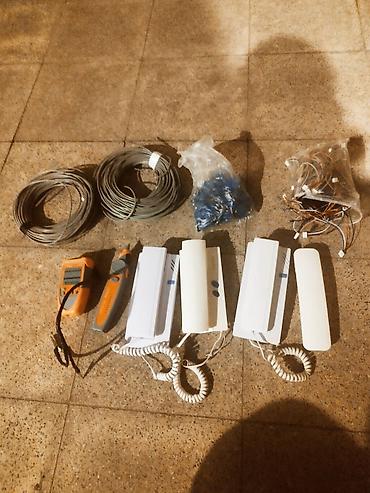 cat 5 kabel: Domofon/telefon xətti quraşdırılması üçün komplekt dəst Tərkib: - 3 — 1