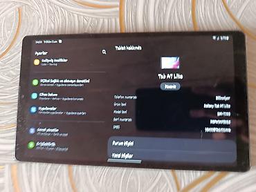 tab s9: Samsung Galaxy Tab A7 Lite planşet Qiymət: 150M Aşağı Yeri Olar - — 2