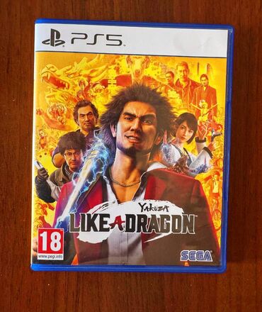 playstation islenmis: PS5 Yakuza: Like A Dragon . Disk təmizdir, şəklini də paylaşmışam