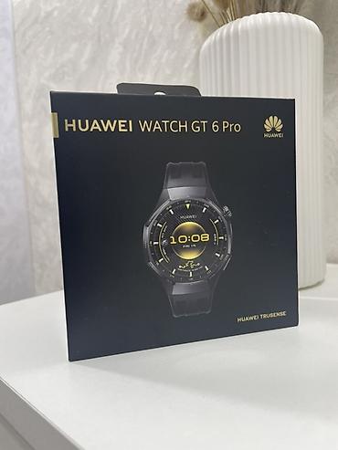 iphone saat: Yeni, Smart saat, Huawei, Suya davamlı, rəng - Qara — 1